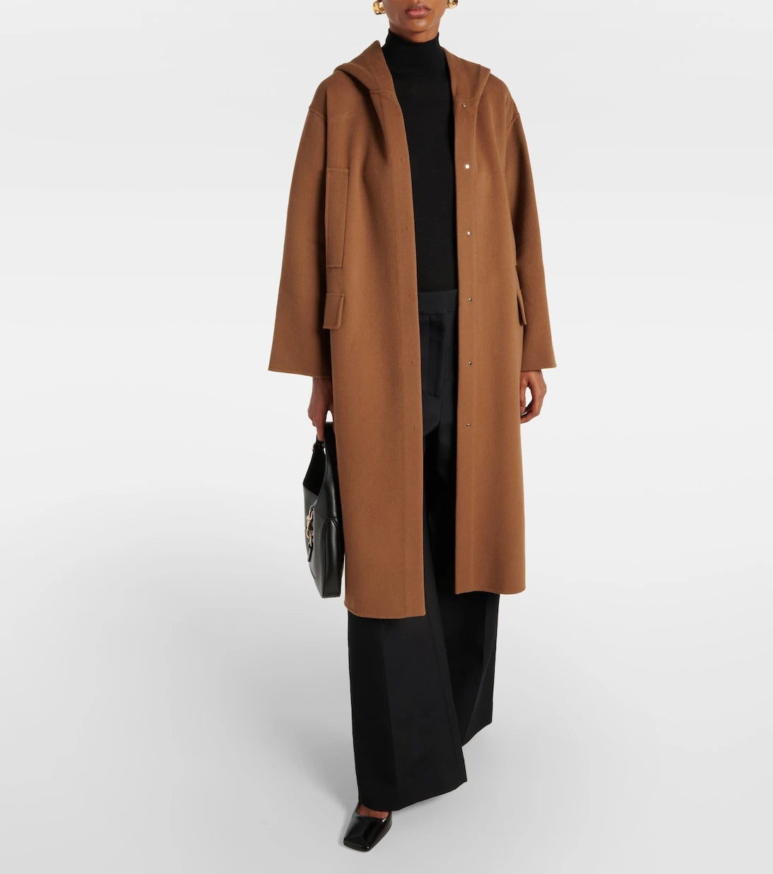 'S Max Mara - معطف بارك من الصوف