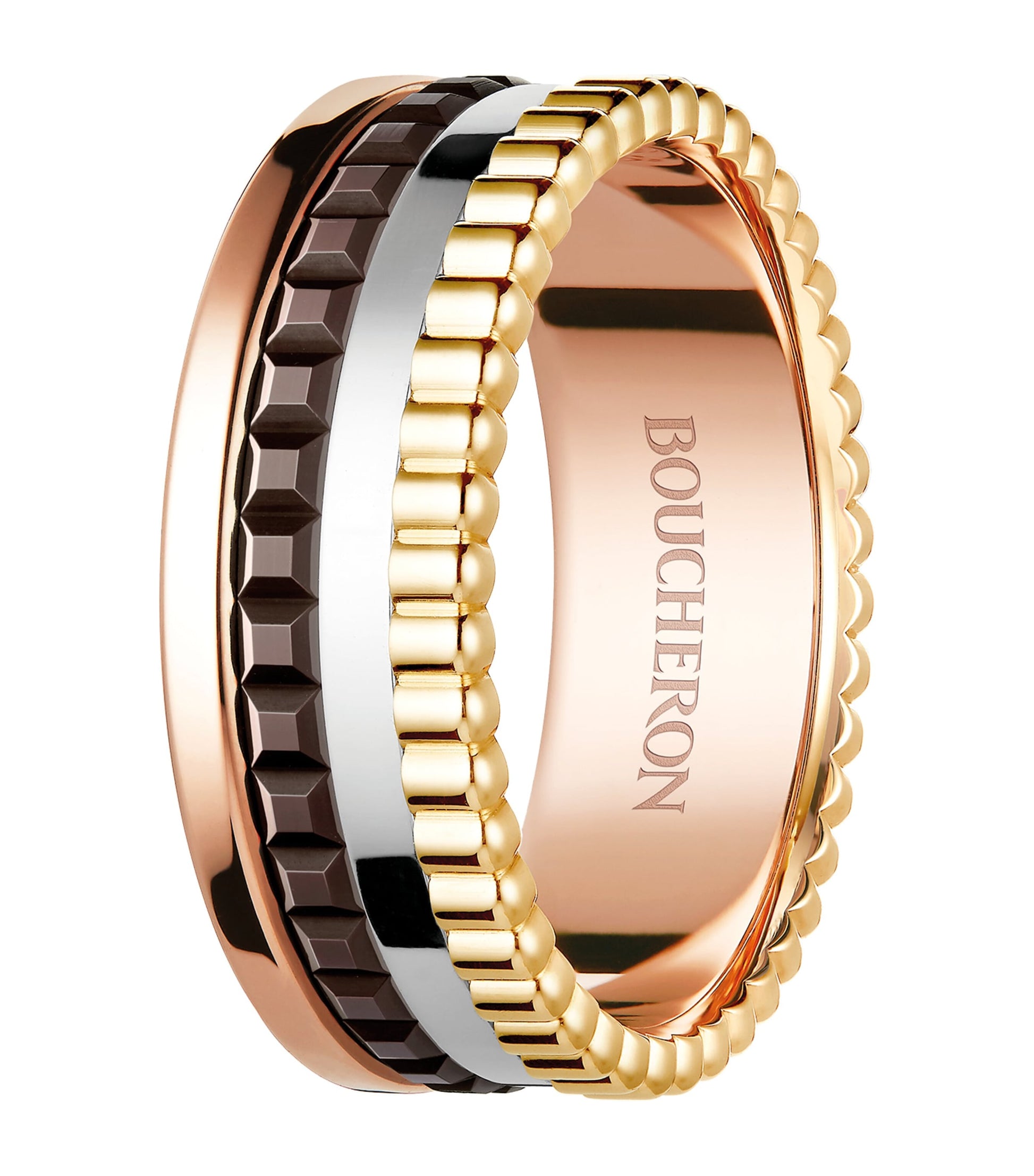 Mixed Gold Quatre Classique Ring