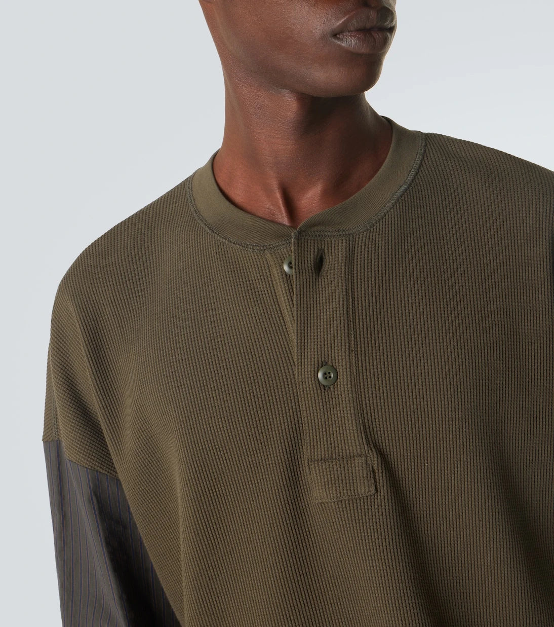 Comme des Garçons Homme - Cotton jersey top