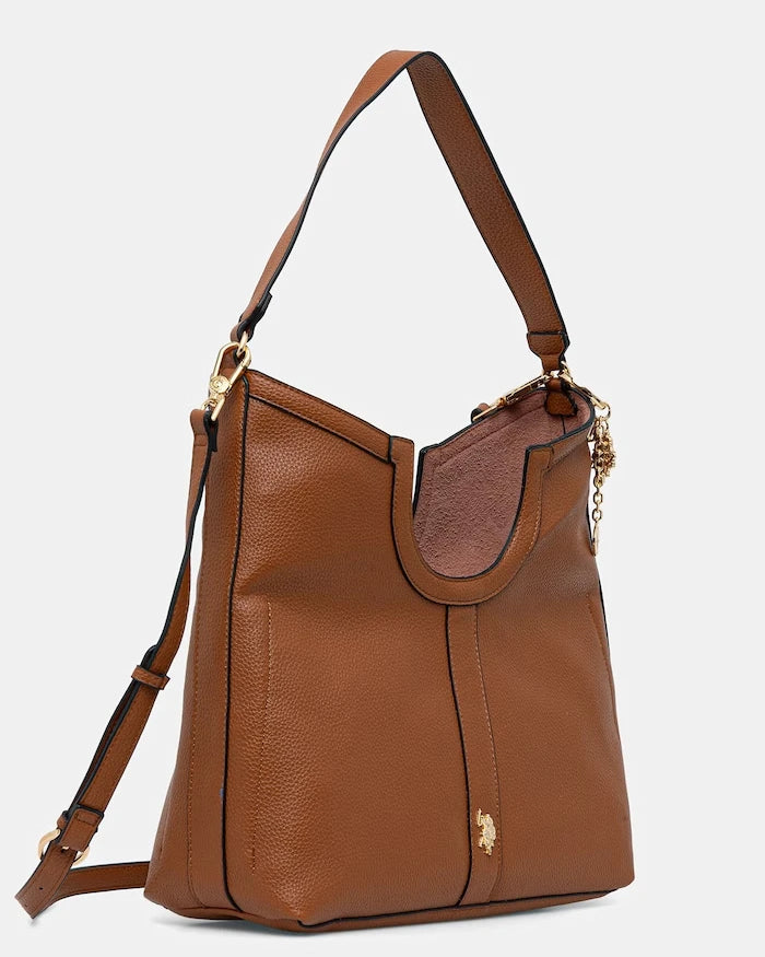 U.S. Polo Assn. kadın suni deri tote çanta LAWSON