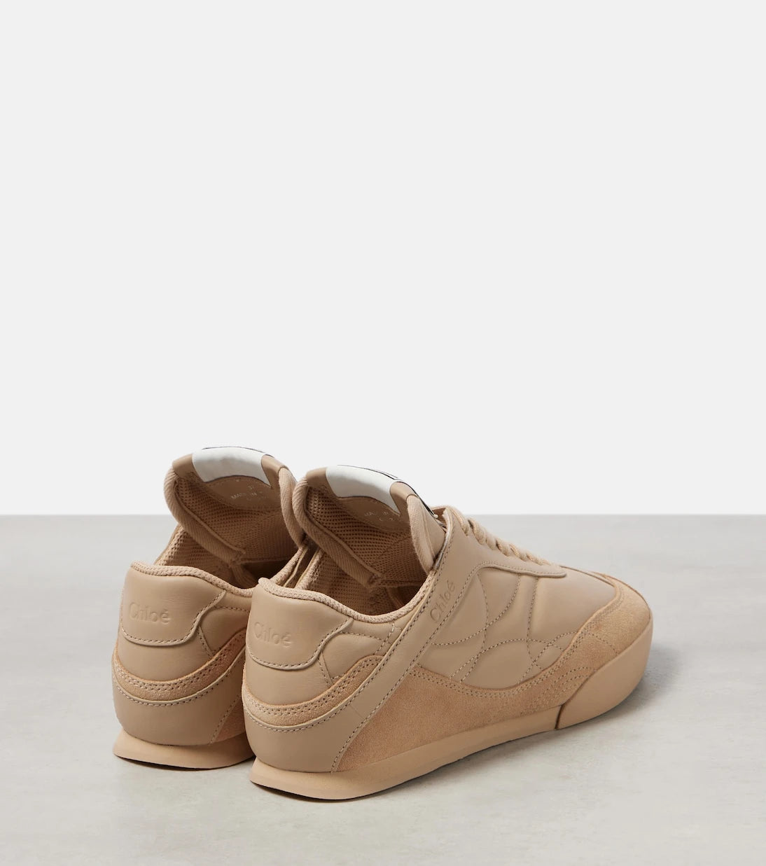 Chloé - Chloé Kick leather low-top sneakers