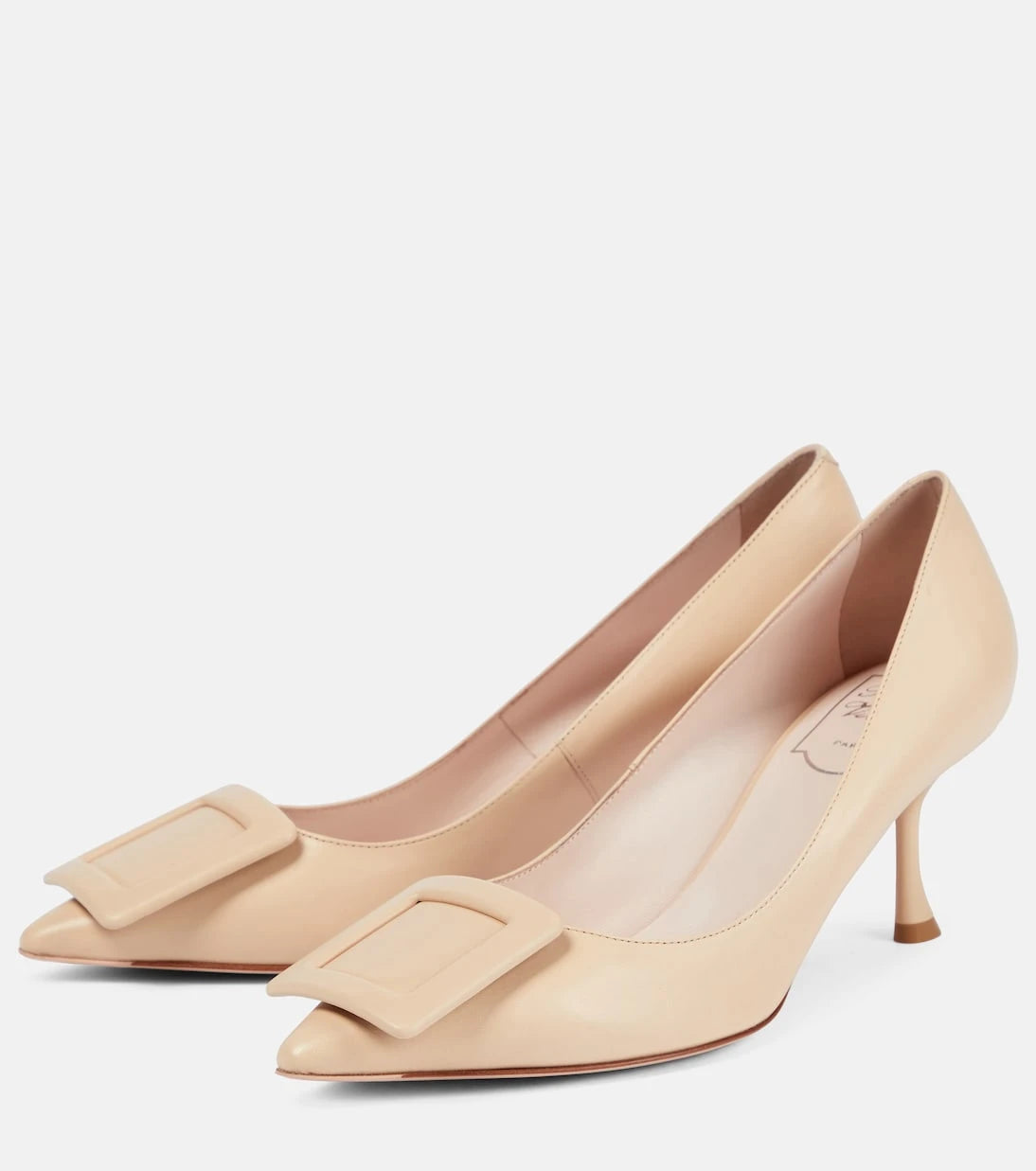 Roger Vivier - حذاء "فِيڤ إن ذي سيتي 65" بكعب عالٍ من الجلد