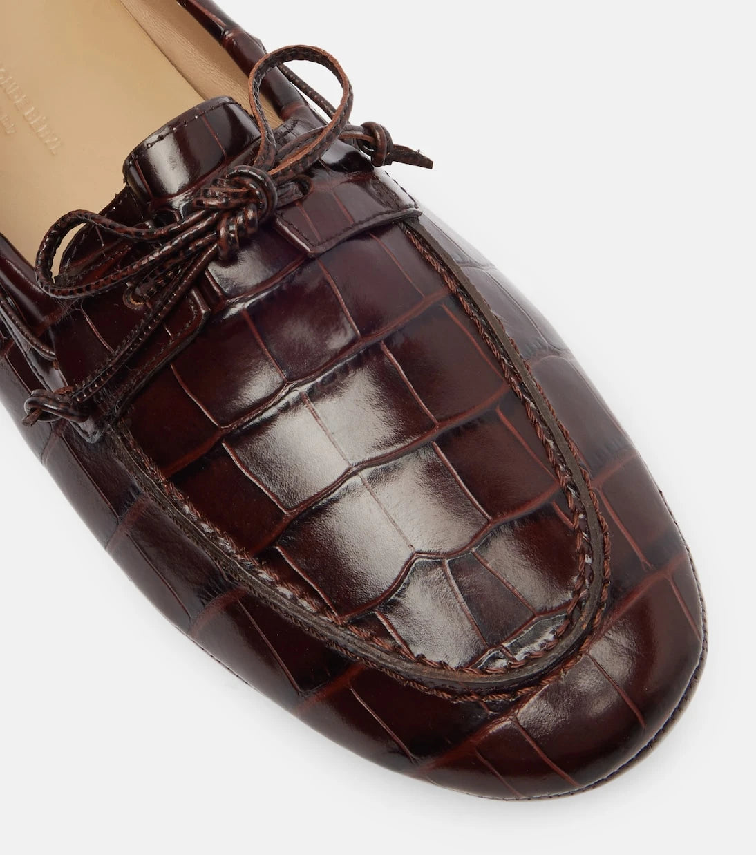Le Monde Béryl - Croc-effect driving shoes