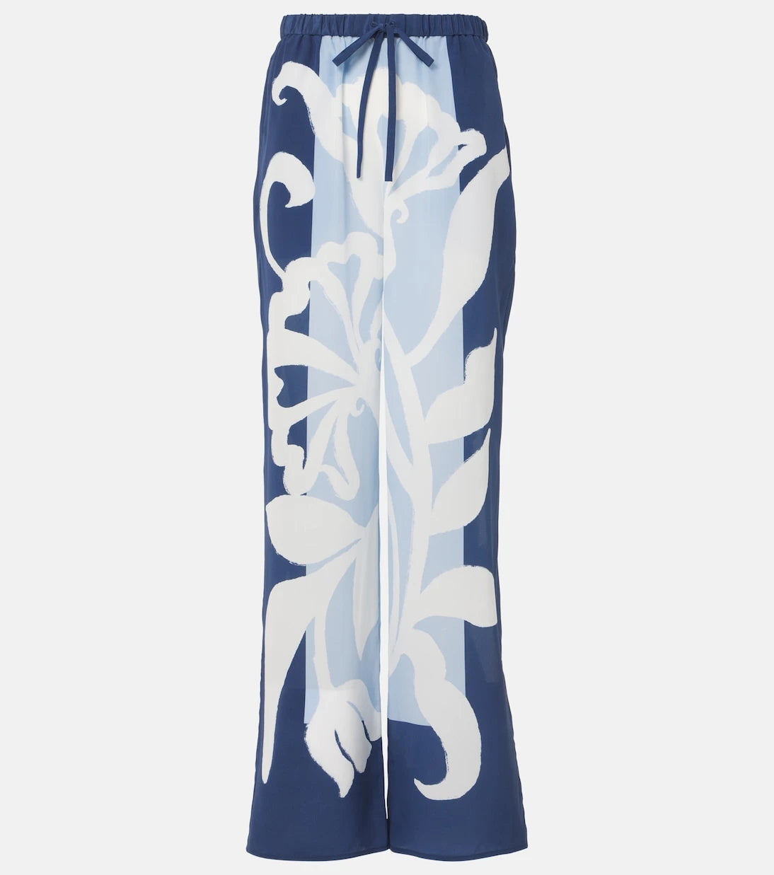 SIR - Sorrento printed silk satin wide-leg pants