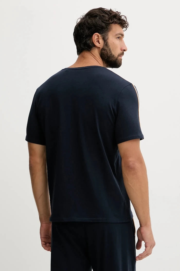 BOSS Erkek Ev Tişörtü Pamuk Elastanlı Unique T-Shirt