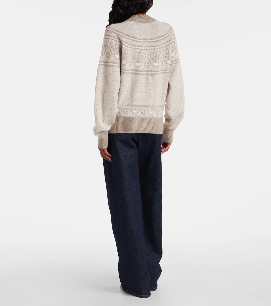 Khaite - Marc Fair Isle cashmere cardigan