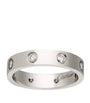 Cartier White Gold and Diamond LOVE Wedding Band