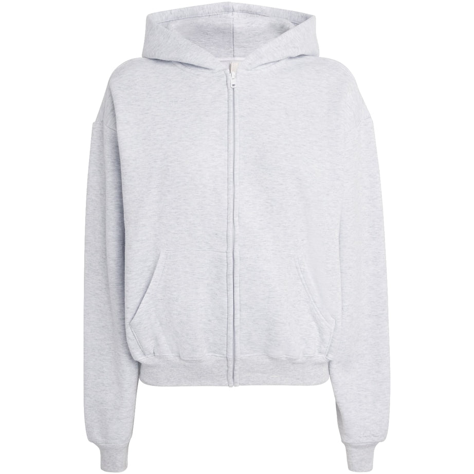 Cotton-Blend Fleece Classic Hoodie LIGHT HEATHER GREY