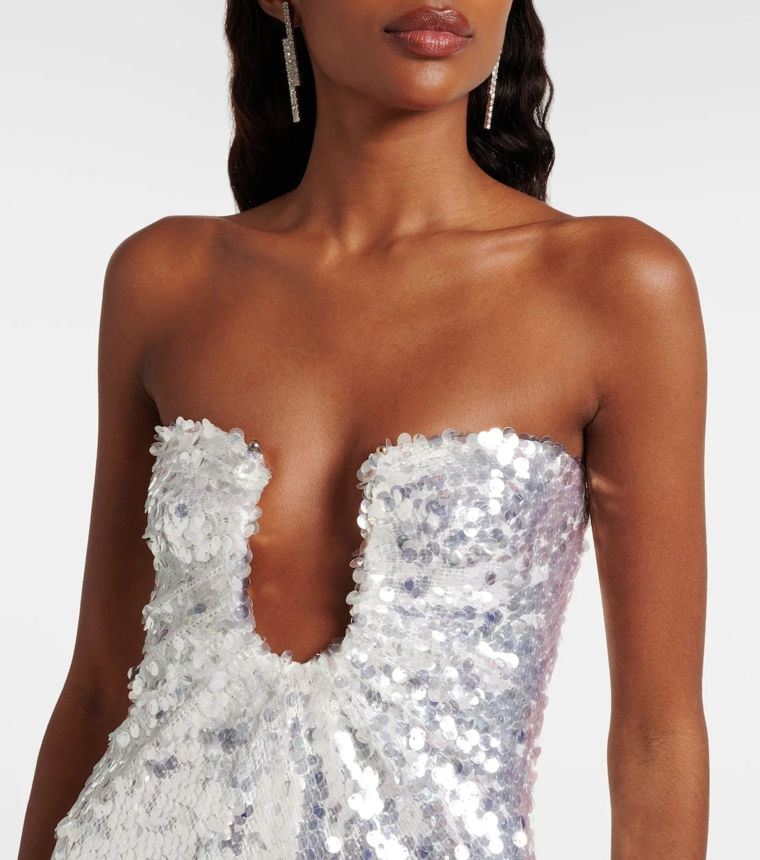 Christopher Esber - Arched Palm sequined gown