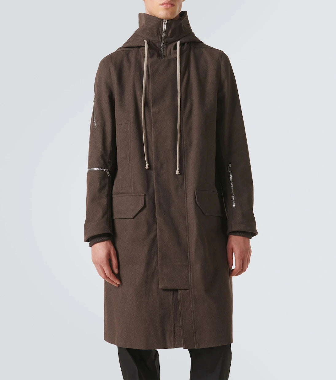 Rick Owens - Oversized cotton coat