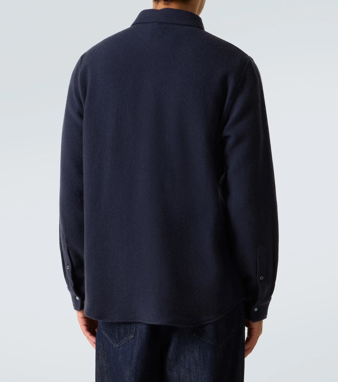 God's True Cashmere - Cashmere shirt with emerald