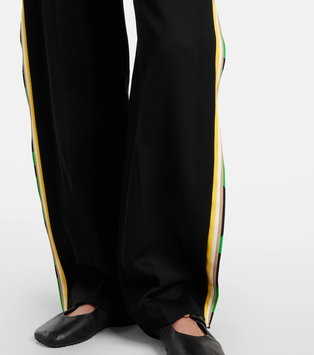 Loewe - Wool wide-leg pants