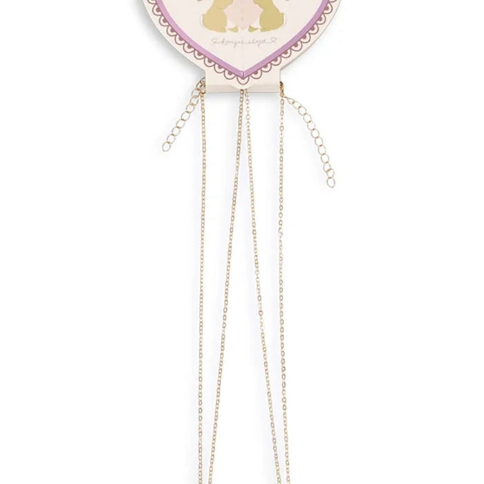 Детско колие Konges Sløjd BUNNY BESTIE NECKLACE (2 броя)