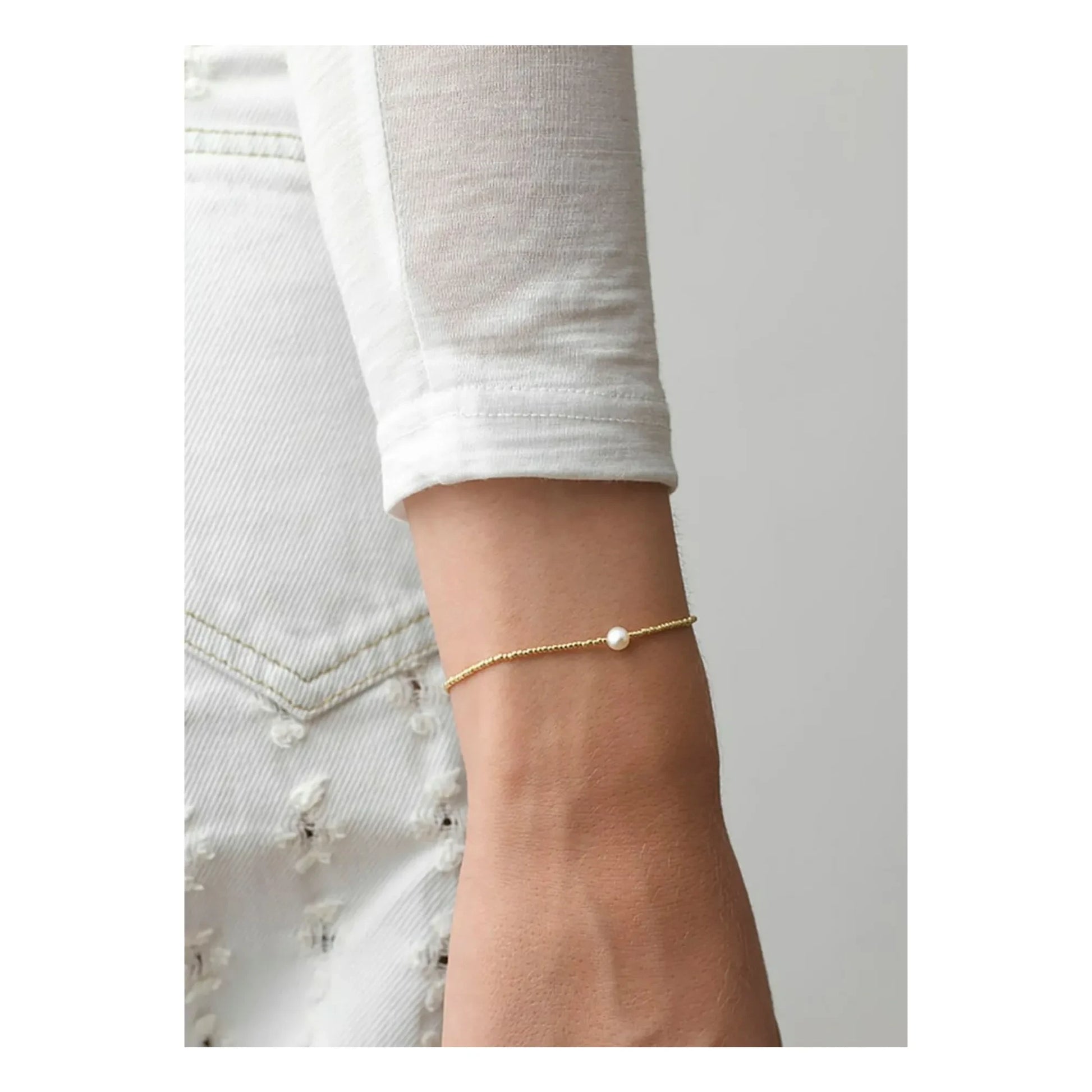 Anni Lu - Pearly bracelet | Gold