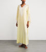 Bocan Yellow Satin Adelaide Kaftan