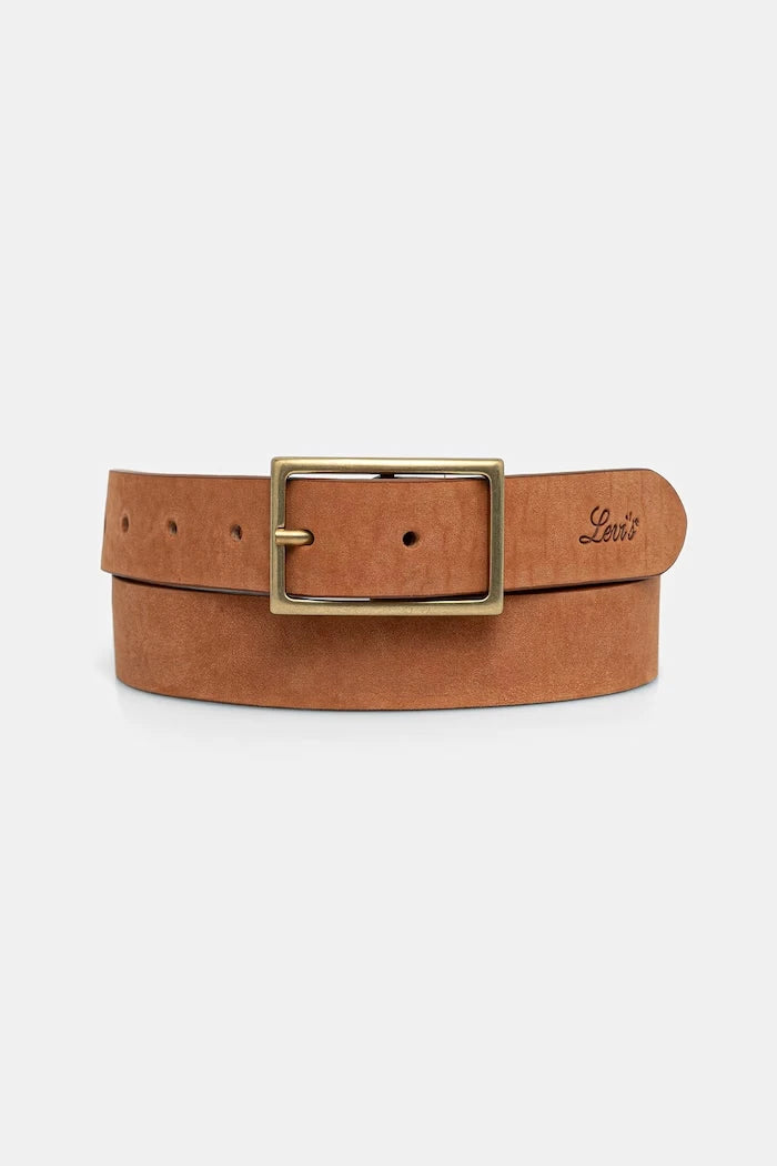 Кожен колан Levi's RECTANGLE BUCKLE