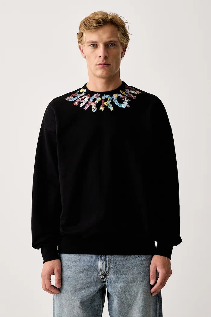 Pamuklu sweatshirt