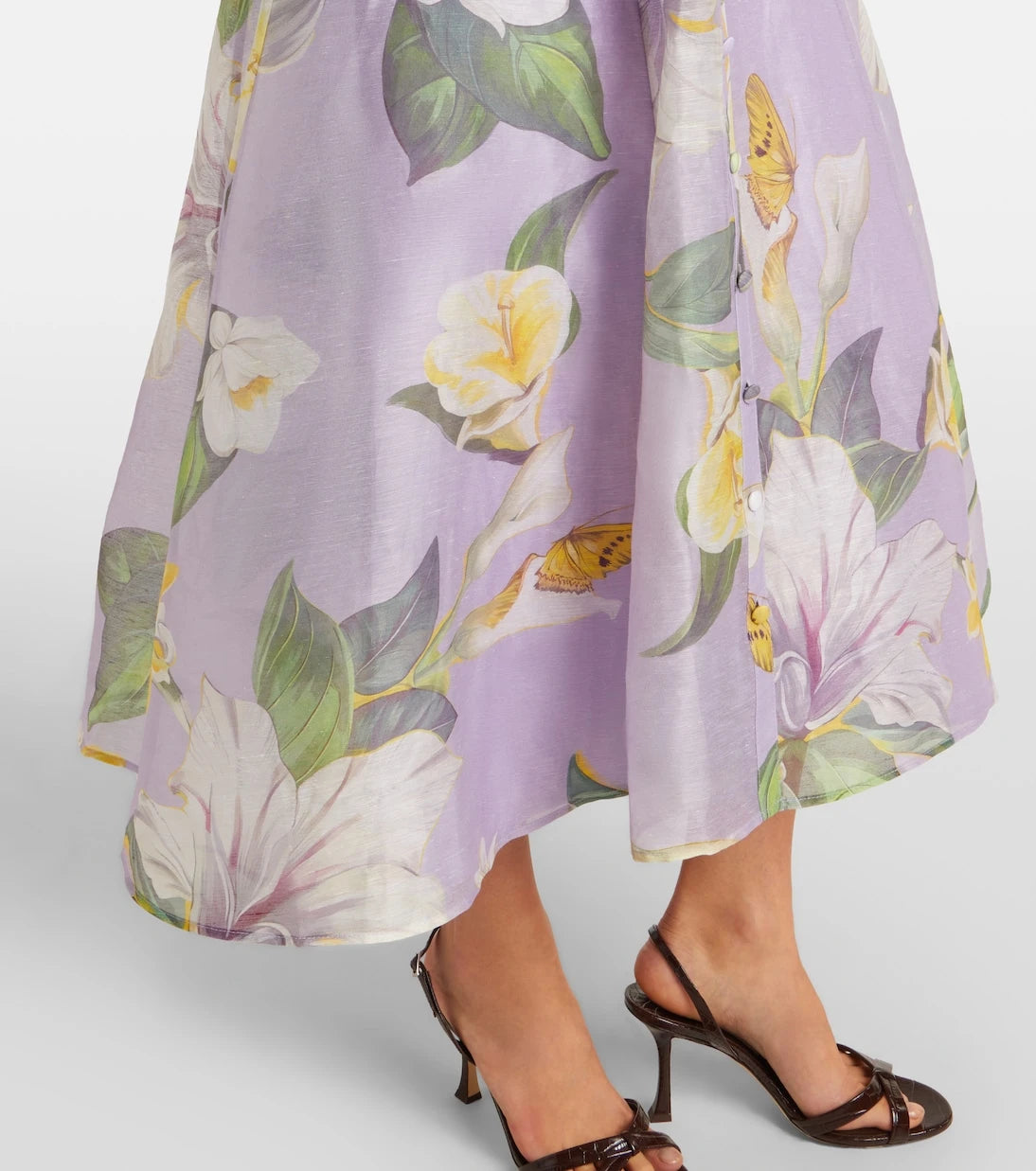 Leo Lin - Katrina linen-blend shirt dress
