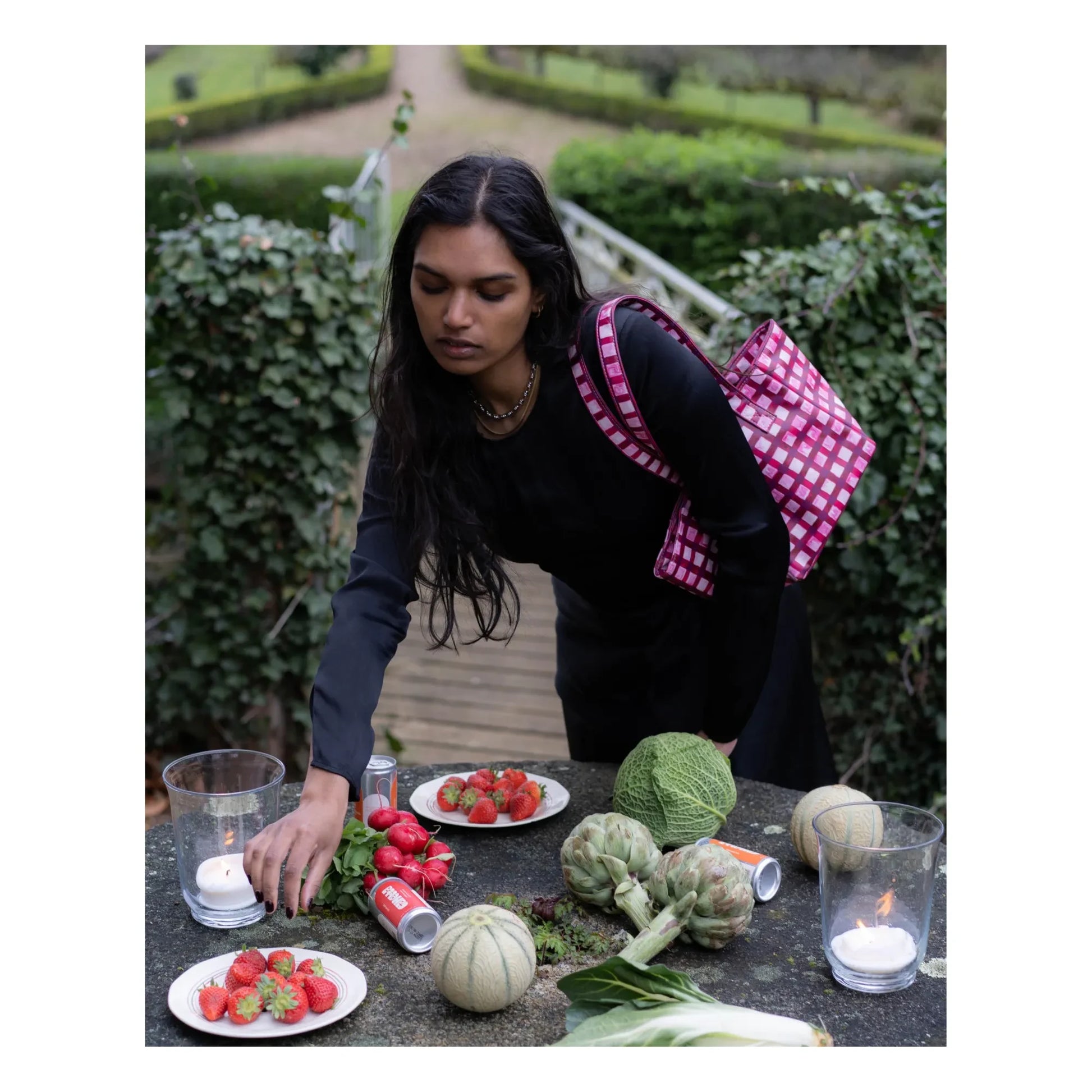 Kabas - Lunch bag with insulated lining | Fuchsia