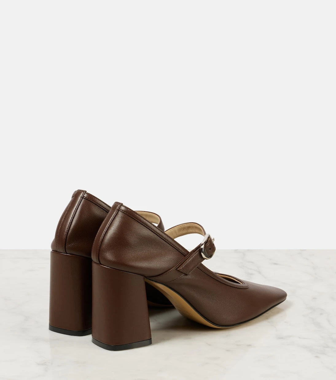 Le Monde Béryl - 80 leather Mary Jane pumps
