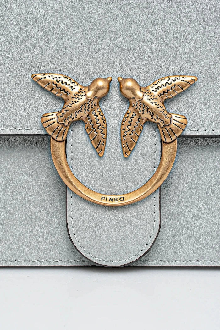 Pinko kadın deri crossbody çanta