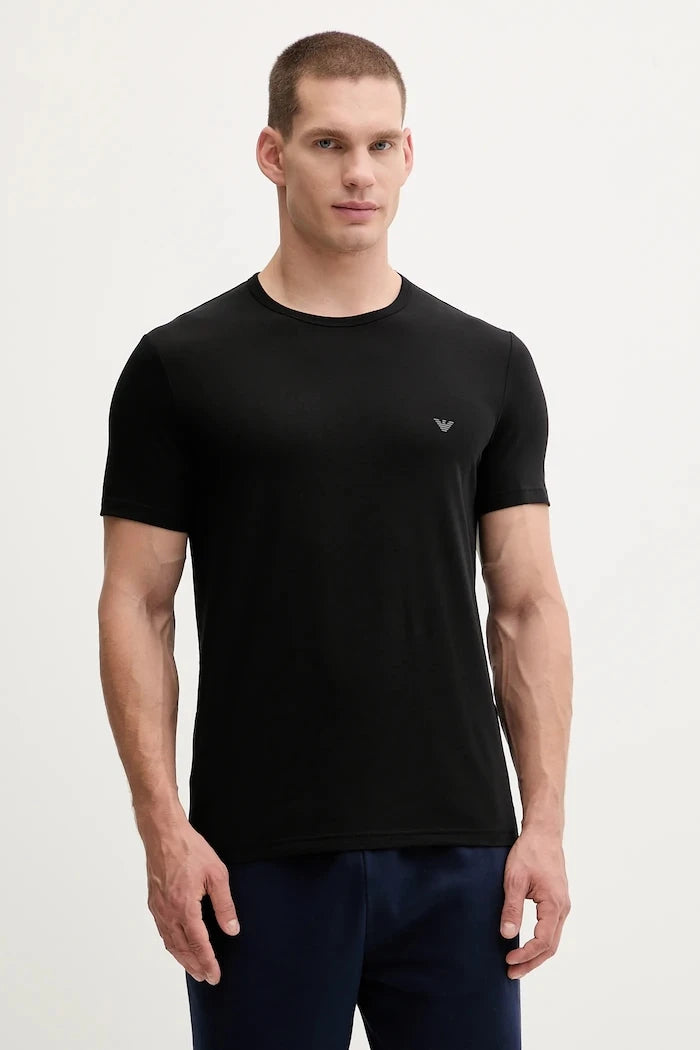 Emporio Armani Underwear basic erkek pamuk ve elastan tişört 2 adet