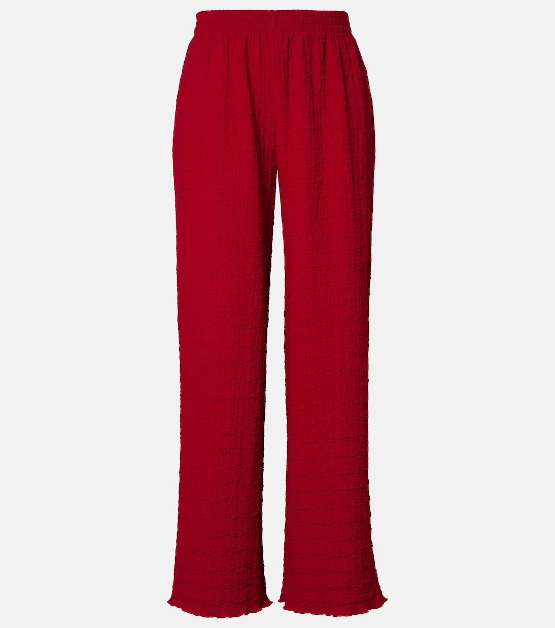 Jade Swim - Mika seersucker wide-leg pants