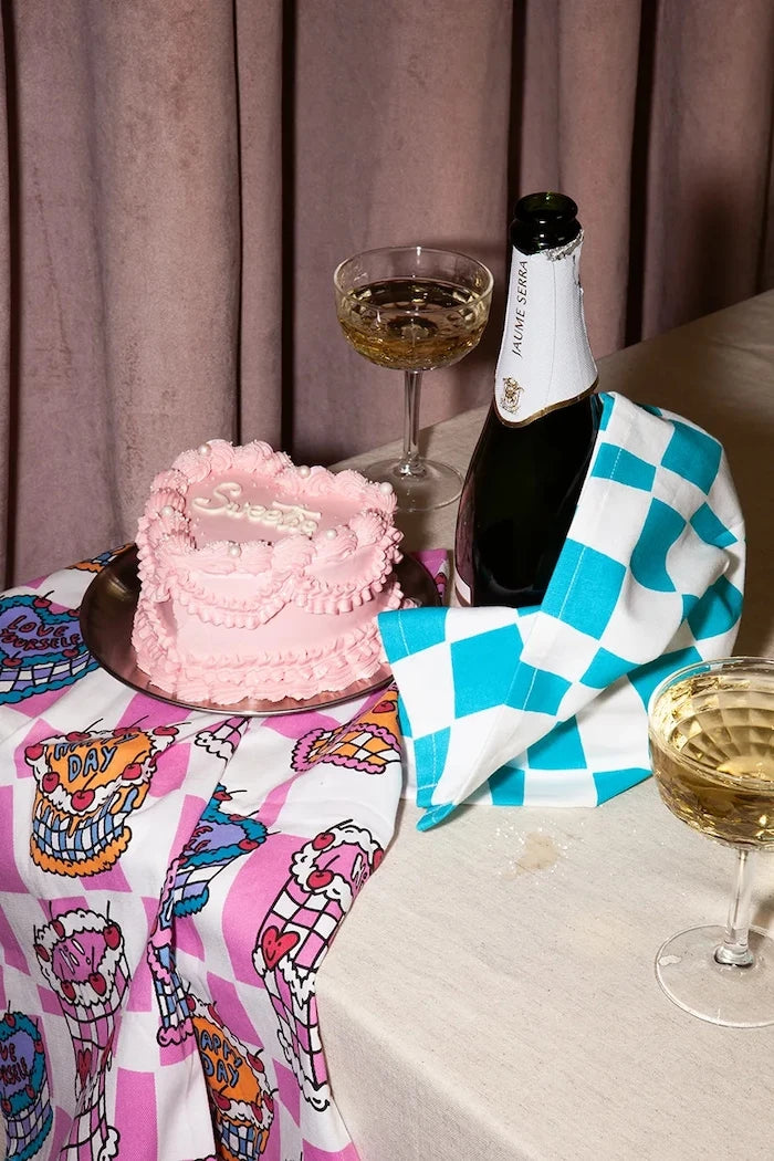 DOIY Sweetie Tea Mutfak Havlu Seti (2 adet)