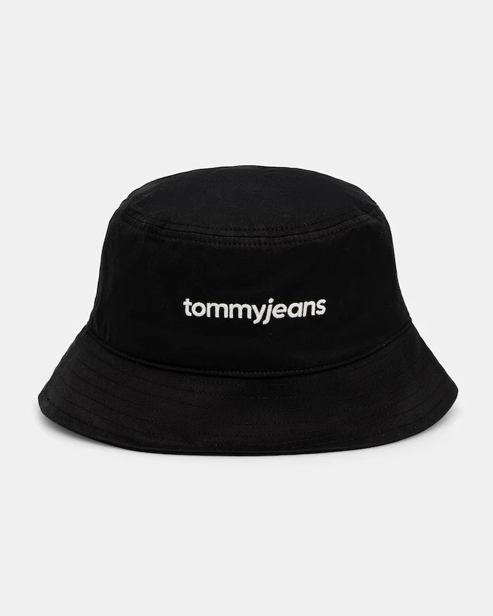 Tommy Jeans erkek pamuk bucket şapka