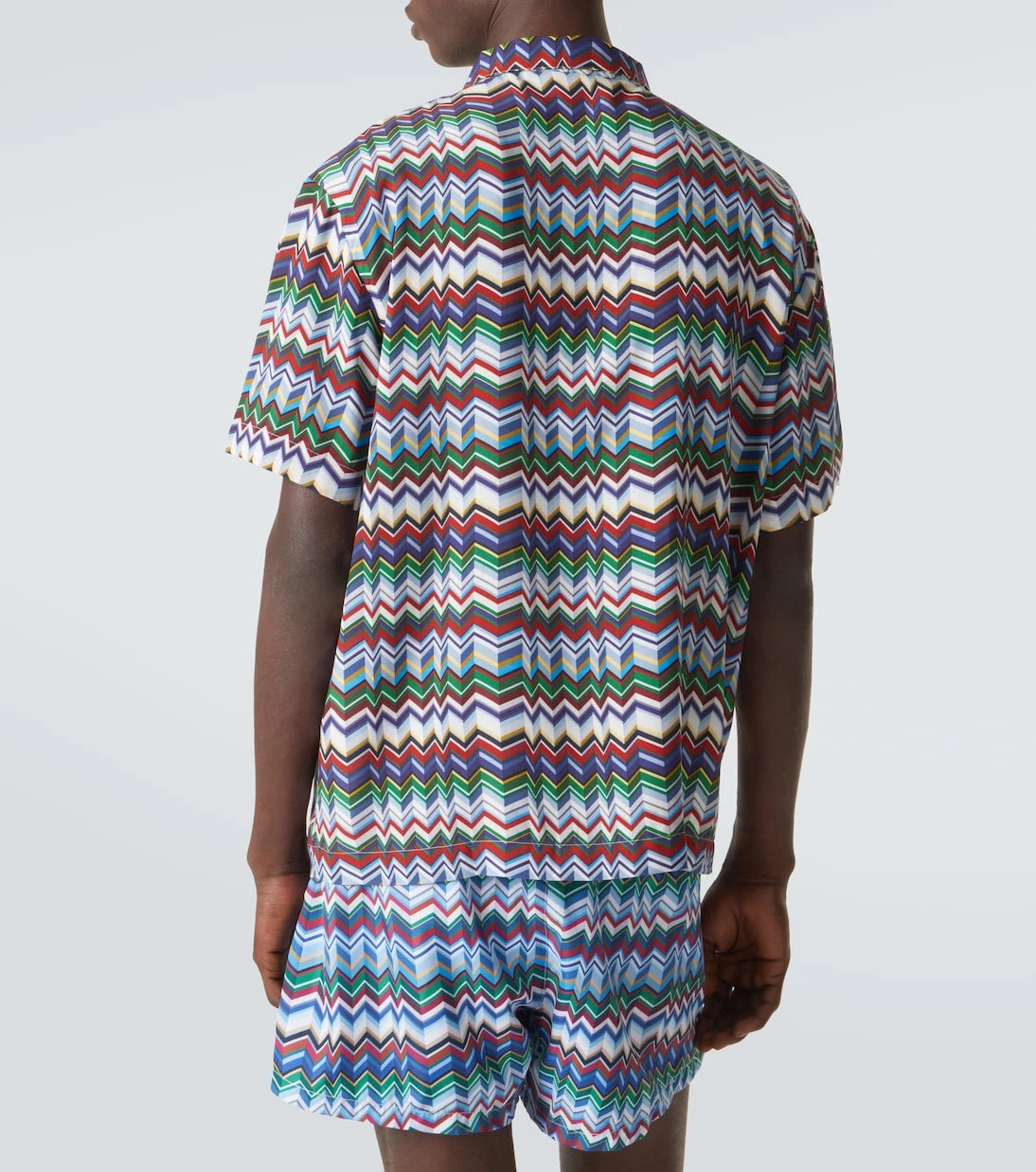 Missoni - Zigzag bowling shirt