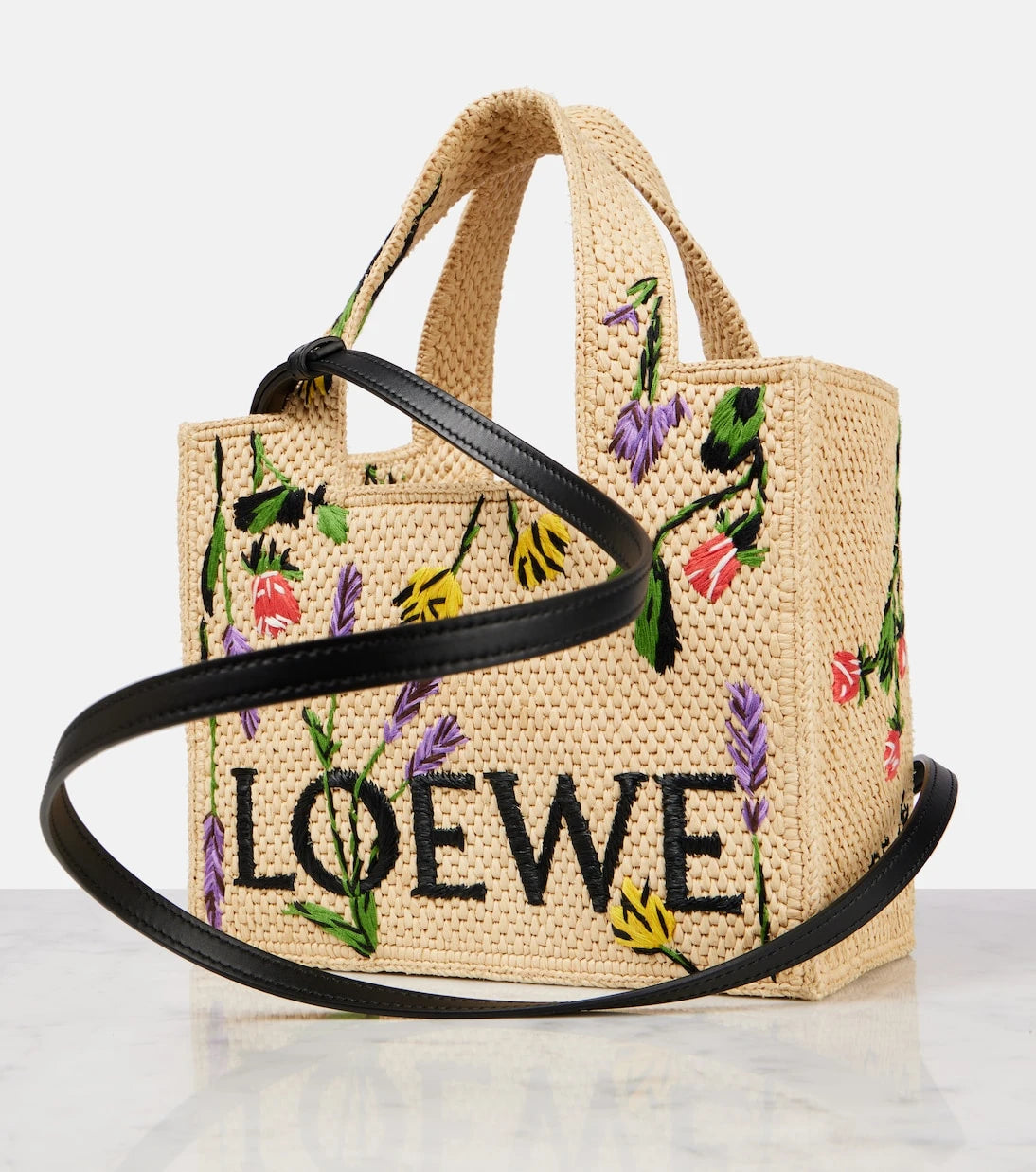 Loewe - Paula's Ibiza Loewe Font Small tote bag
