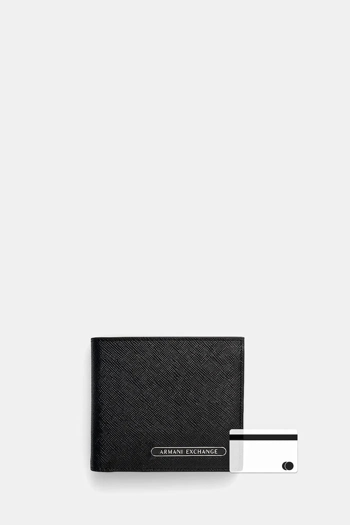 Deri cüzdan + anahtarlık Armani Exchange