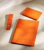 Leather Pen Sleeve ORANGE