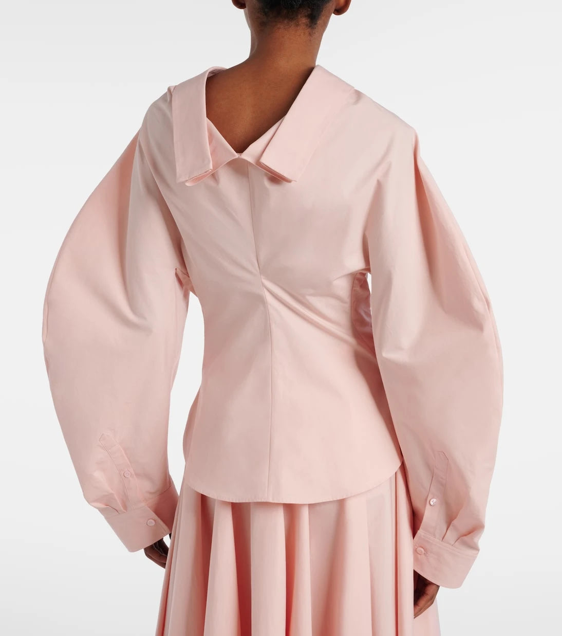 Givenchy - Balloon-sleeve cotton shirt
