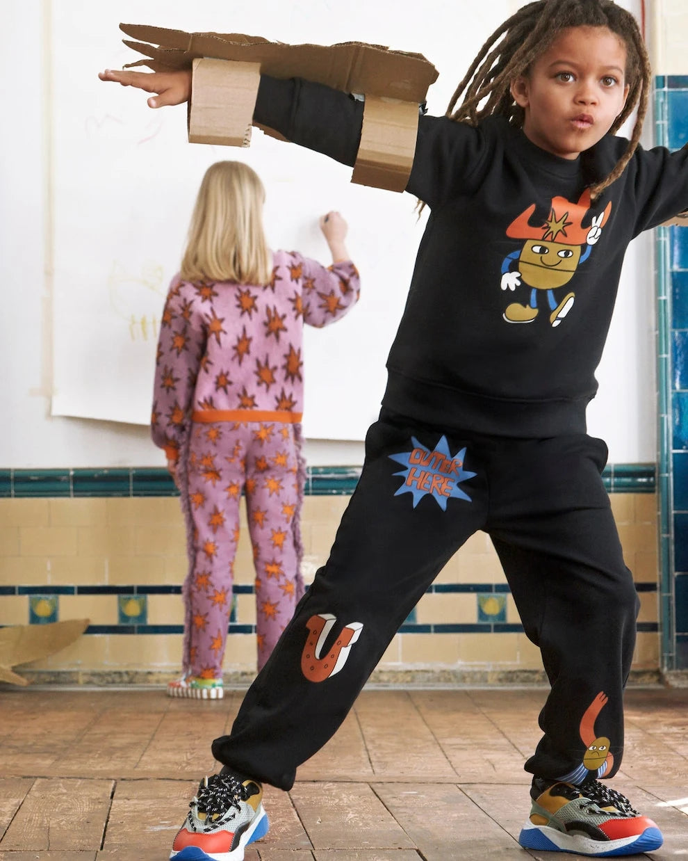 Stella McCartney Kids - Baskılı kazak