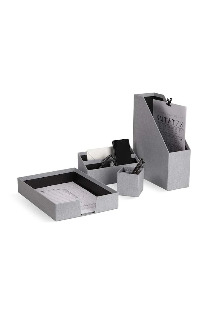 Bigso Box of Sweden Hugo Masaüstü Organizer Seti (4 Parça)
