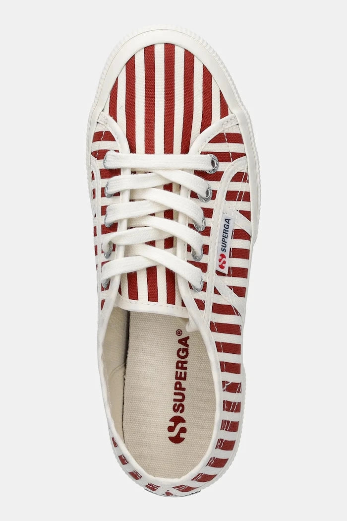 Ниски кецове Superga STRIPES PRINT