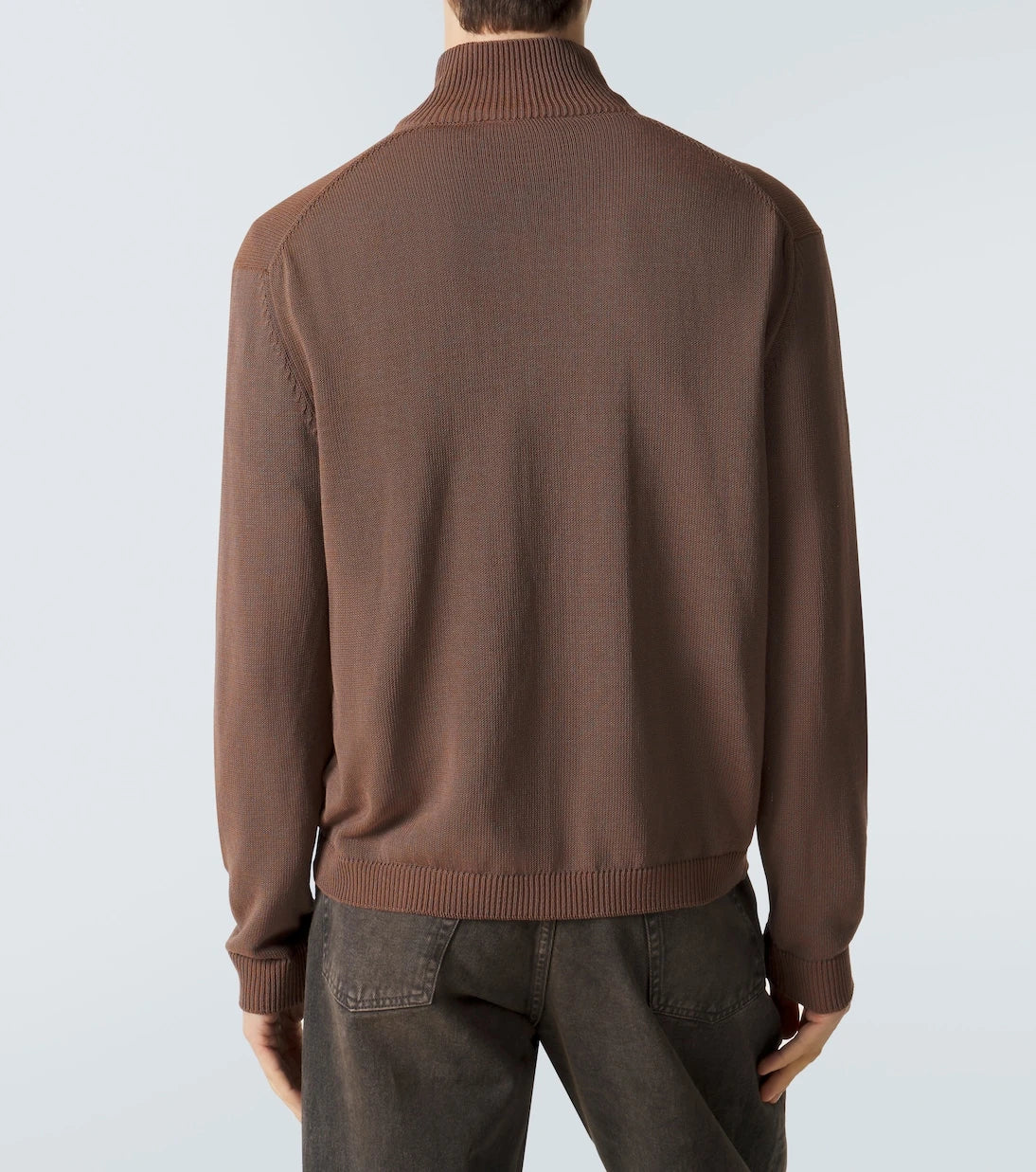Our Legacy - Float cotton-blend zip-up cardigan