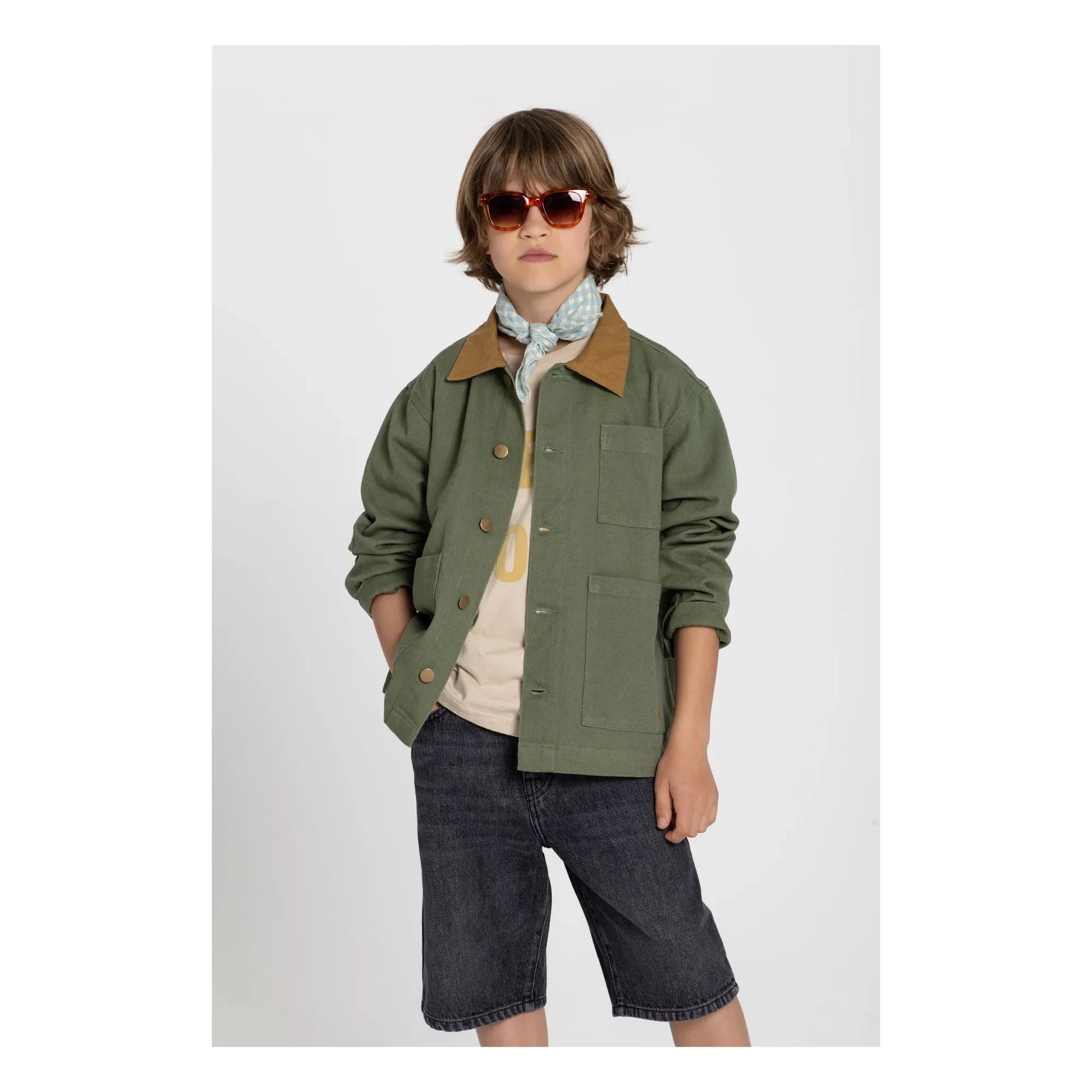 Hundred Pieces - Pablo Worker Jacket | Khaki