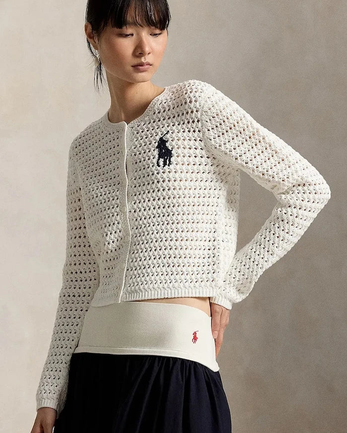 Polo Ralph Lauren pamuklu kadın yelek