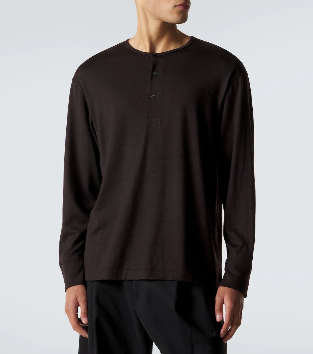 Studio Nicholson - Kuyto wool Henley shirt