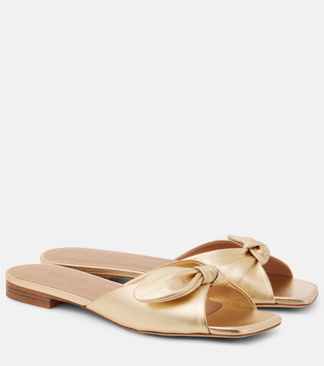 Malone Souliers - Vargas 10 metallic leather mules