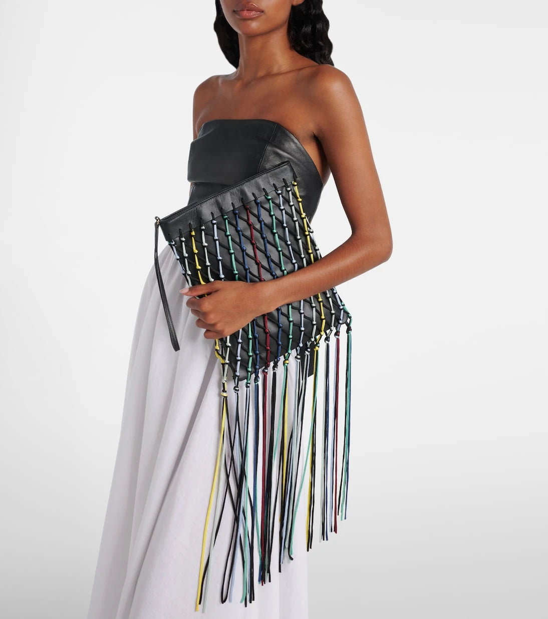 Gabriela Hearst - Naila fringed leather pouch