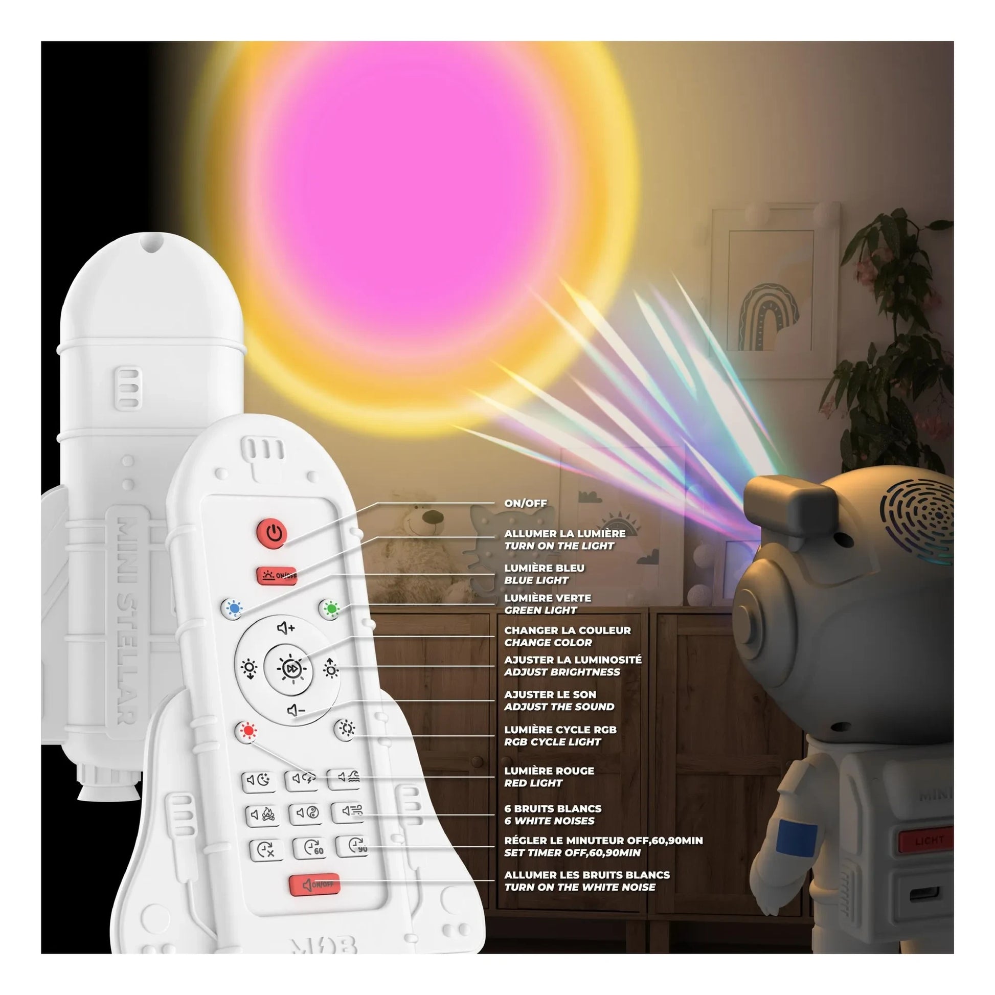 MOB - Mini Stellar musical nightlight