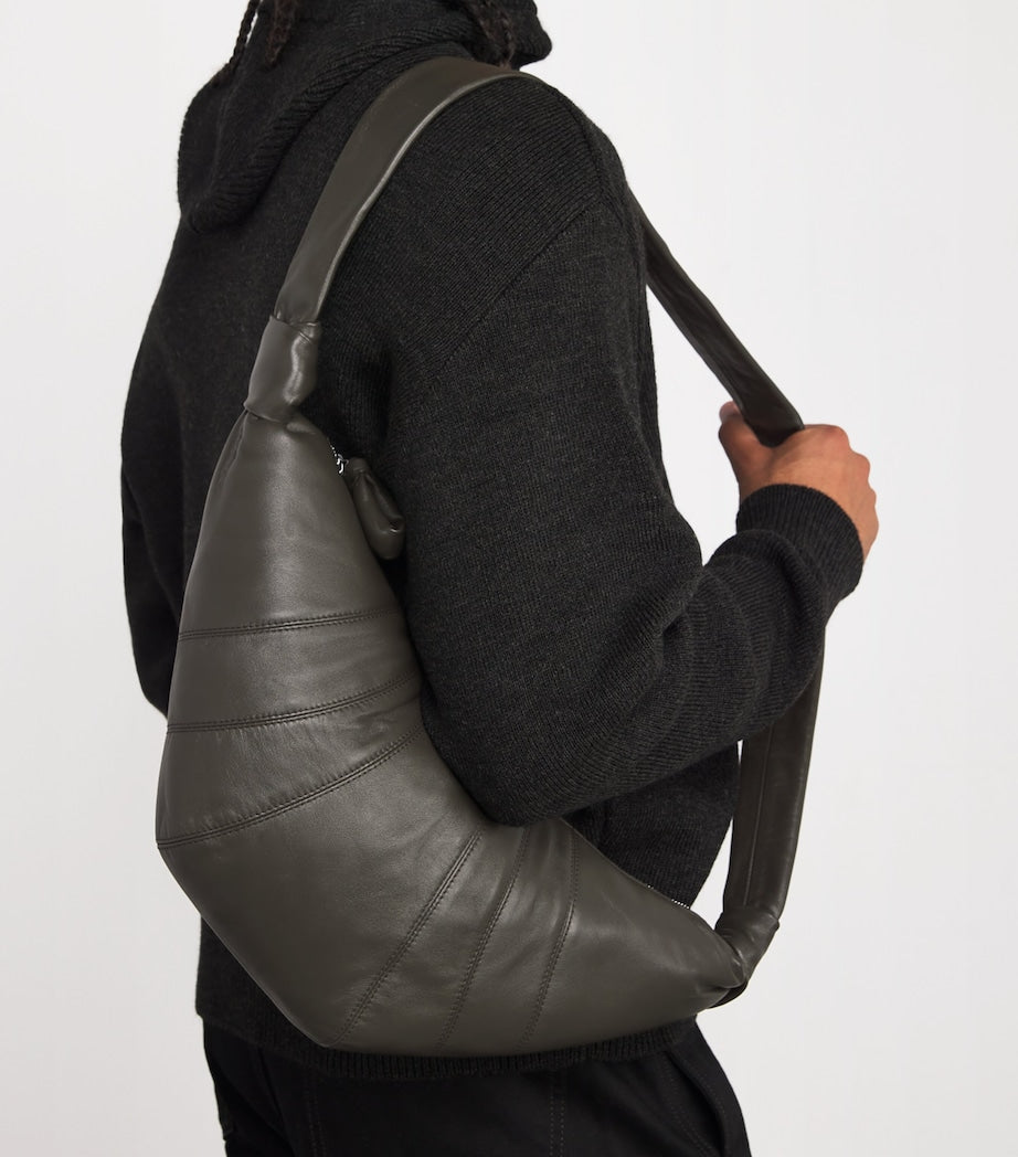 Medium Nappa Leather Croissant Bag