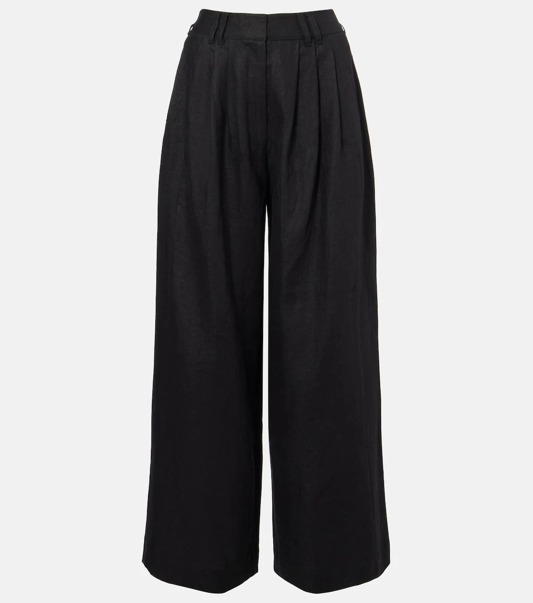 Posse - Parker high-rise linen wide-leg pants