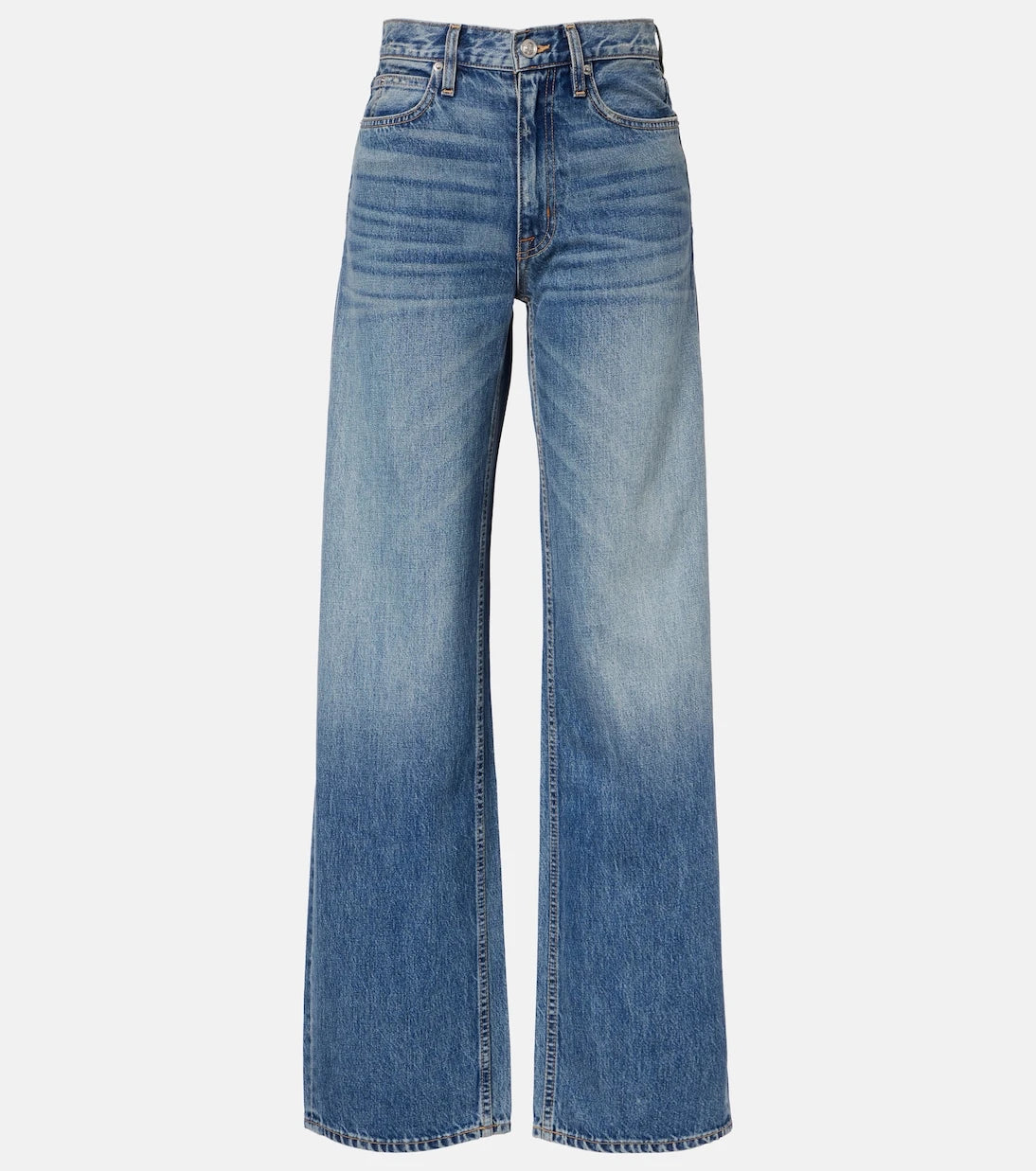 Slvrlake - Cassie faded wide-leg jeans