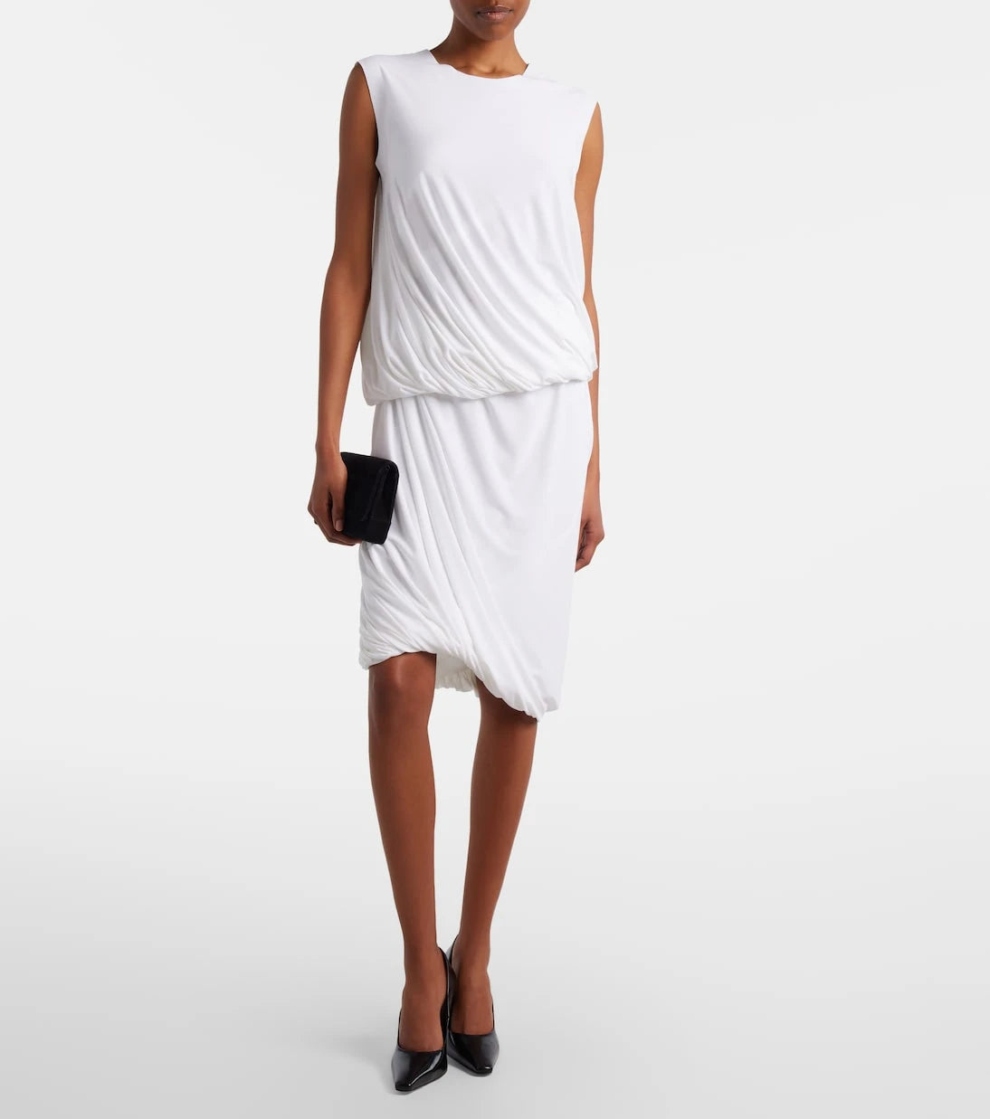 Norma Kamali - Twist jersey top