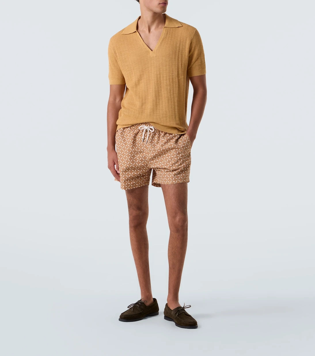 Frescobol Carioca - Joaquim cotton-blend polo shirt