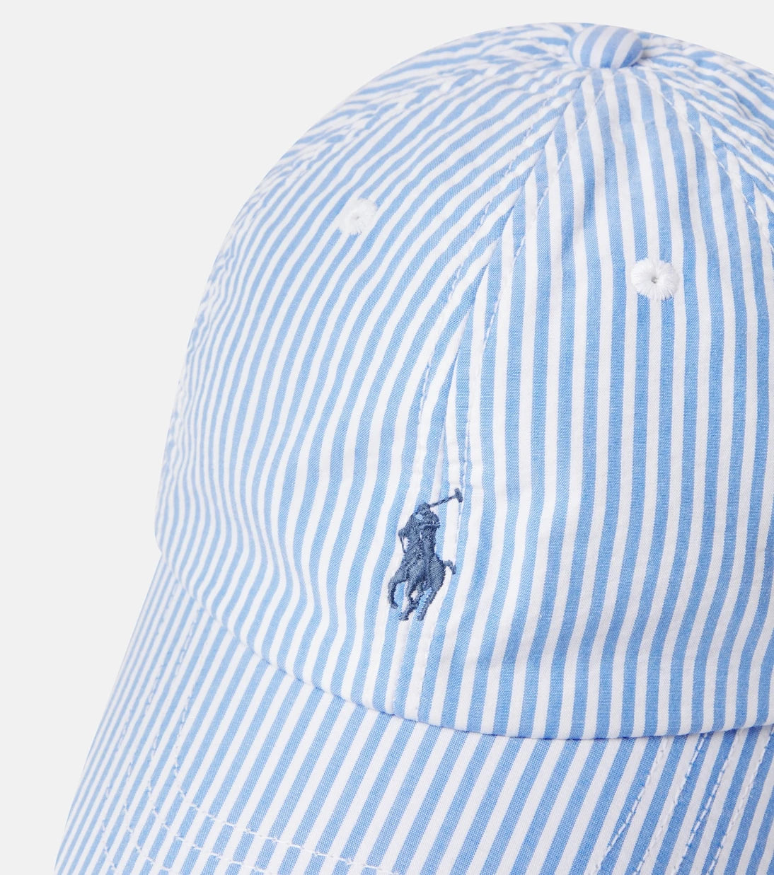 Polo Ralph Lauren Kids - Striped cotton baseball cap